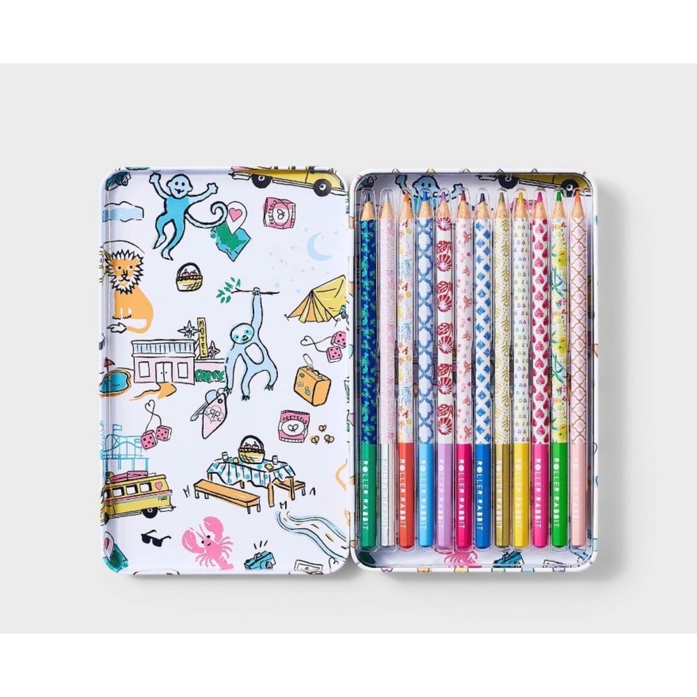 Roller Rabbit x Target Colored Pencils